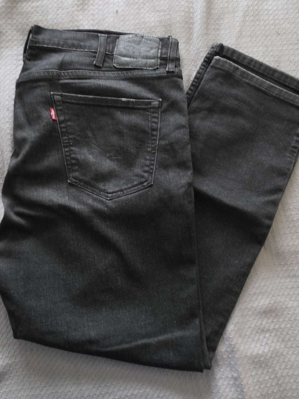 Levi's 511 Men’s Washed Black Slim Straight Jeans 42x30